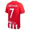 Conjunto (Camiseta+Pantalón Corto) Atlético Madrid Griezmann 7 Primera Equipación 23-24 - Niño